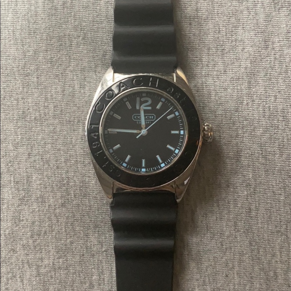 Black Coach watch.